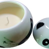 Nến thơm lọ gấu trúc